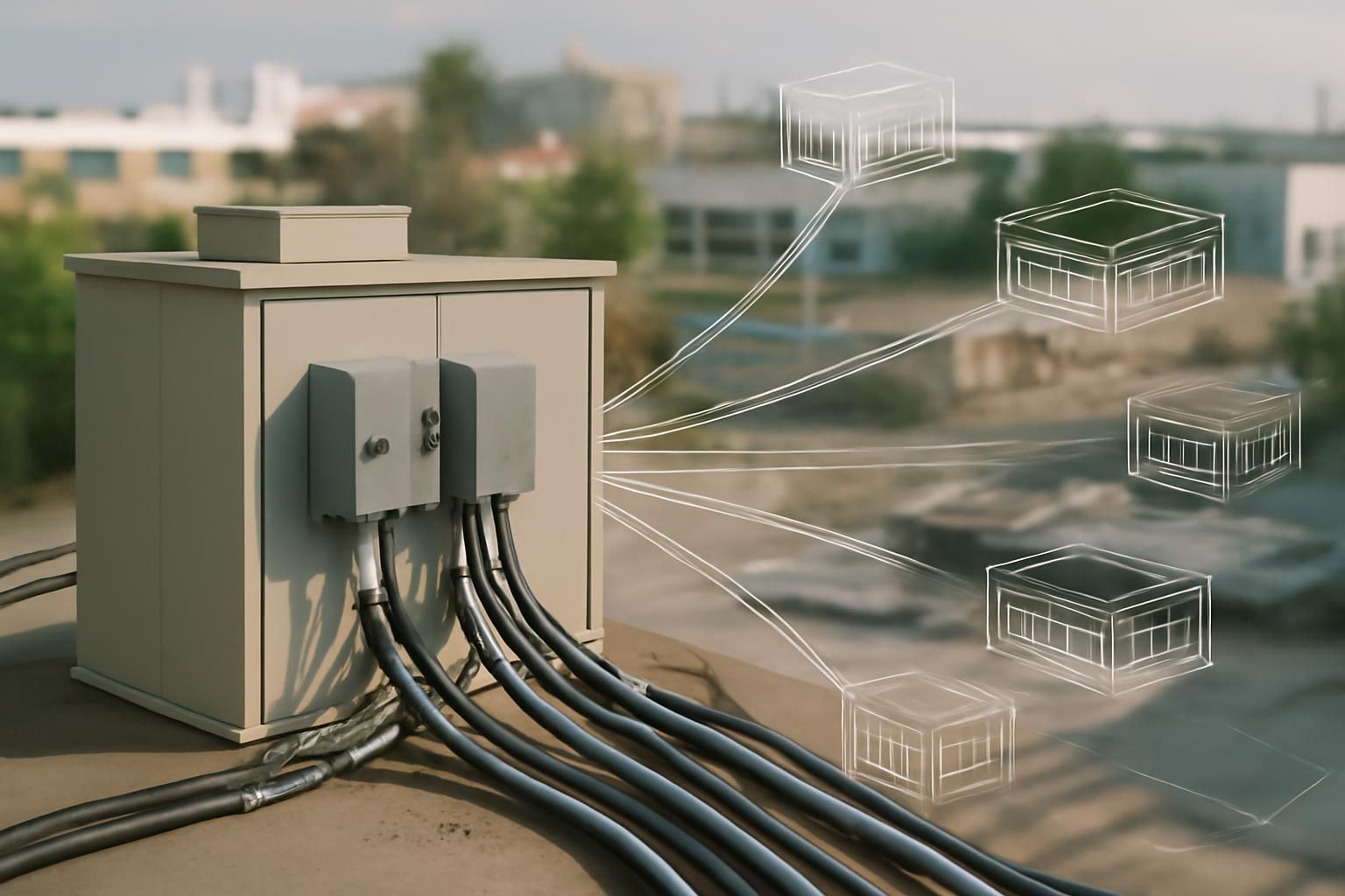découvrez comment optimiser la distribution de l'énergie dans un site grâce à l'architecture hub et spokes, une méthode efficace pour gérer les flux et améliorer la performance.